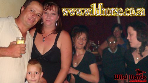 Dancing with my family....